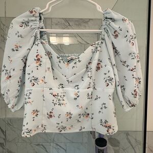 Abercrombie & Fitch Floral Blouse